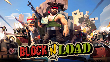 Block N Load - A free-to-play multiplayer online shooter game that looks like a mix of Minecraft and Team Fortress 2.