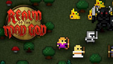 Realm of the Mad God - A fast paced 2d free to play MMO shooter game with a retro 8-bit style.