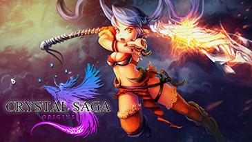 Crystal Saga - A free to play 2D browser-based MMORPG that allows players to explore the land of Vidalia.