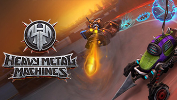 Heavy Metal Machines - A free-to-play multiplayer vehicular combat game based in a post-apocalyptic world.