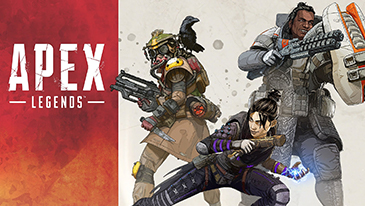 Apex Legends - A free-to-play strategic battle royale game featuring 60-player matches and team-based play. 