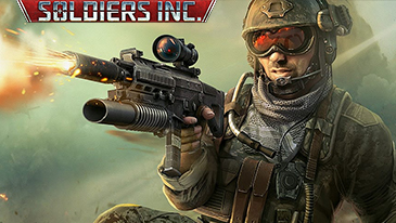 Soldiers Inc. - A free to play 2D top-down browser based MMORTS game.