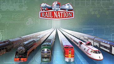 Rail Nation - A free to play 2D browser-based train simulation strategy MMO game.
